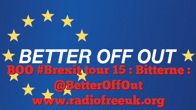 BOO #Brexit tour 15 : Bitterne : @BetterOffOut